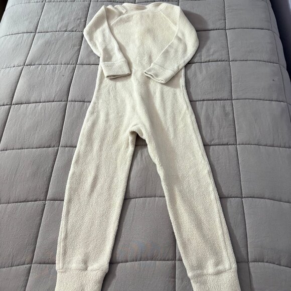 Organic cotton sherpa sleeper for toddlers, size 4T-5T. Made in USA! - Picture 11 of 11